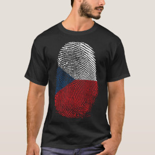 T-shirt Impression de doigt - République tchèque