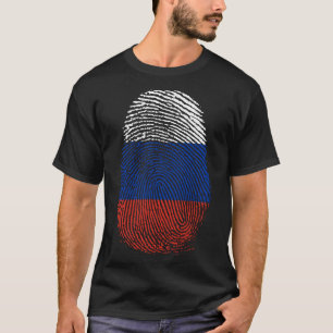 T-shirt Impression de doigt - Russie