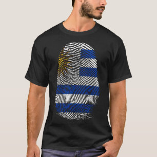 T-shirt Impression de doigts - Uruguay