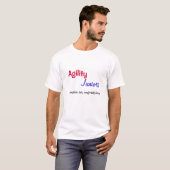 T-shirt Impression de junior d'agilité (Devant entier)