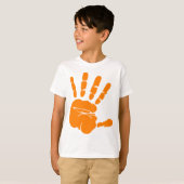 T-shirt Impression de la main (Devant entier)