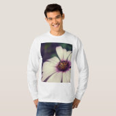 T-shirt Impression de marguerite. (Devant entier)