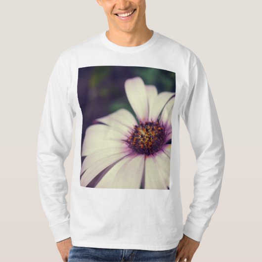 T-shirt Impression de marguerite. (Devant)