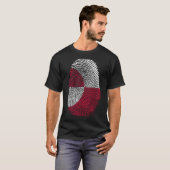 T-shirt Impression des doigts - Groenland (Devant entier)