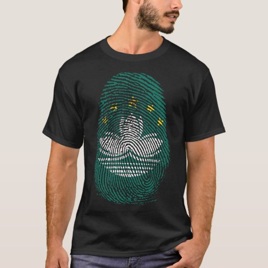 T-shirt Impression des doigts - Macao (Devant)