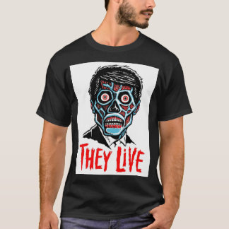 T-shirt Impression des films Cult Live 80s