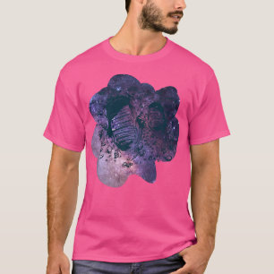 T-shirt Impression Des Pieds Sur La Lune Astronaut Astral