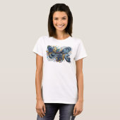 T-shirt Impression DREAM BIG Navy Edgy (Devant entier)