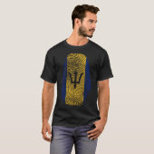 T-shirt Impression du doigt - Barbade (Devant entier)