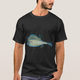 T-shirt Impression en couleur d'un vache marine griffée