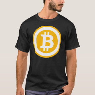 T-shirt Impression graphique du logo Bitcoin