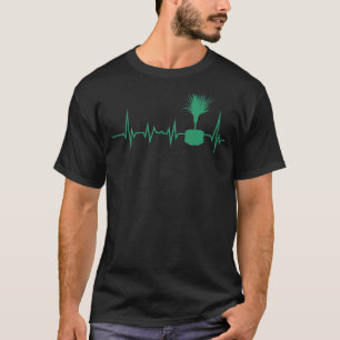 T-shirt Impression Graphique plante Heartbeat Pour Unisex
