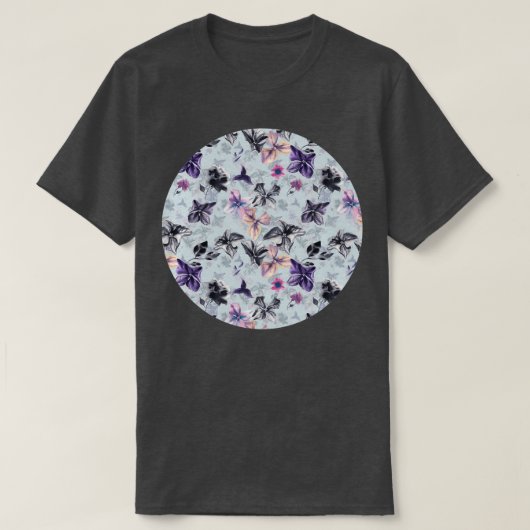 T-shirt Impression Hydrangea (Design devant)