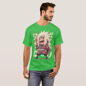 T-shirt impression jiraiya (Devant entier)