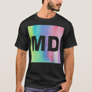 T-shirt Impression MD colorée