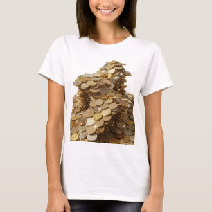 T-shirt Impression moderne argentée GEMS OF SUCCESS