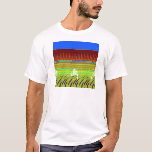 T-shirt Impression Motif géométrique coloré