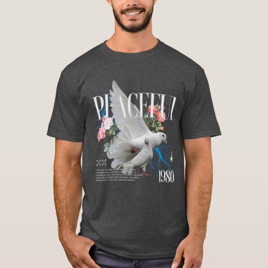 T-shirt Impression pacifique (Devant)