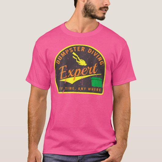 T-shirt (Impression recto verso) Grunge Dumpster Diving Ex (Devant)