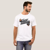 T-shirt Impression STAY FOCUSED de couleur Cool (Devant entier)