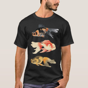 T-shirt Impression Trio de Poissons Botaniques