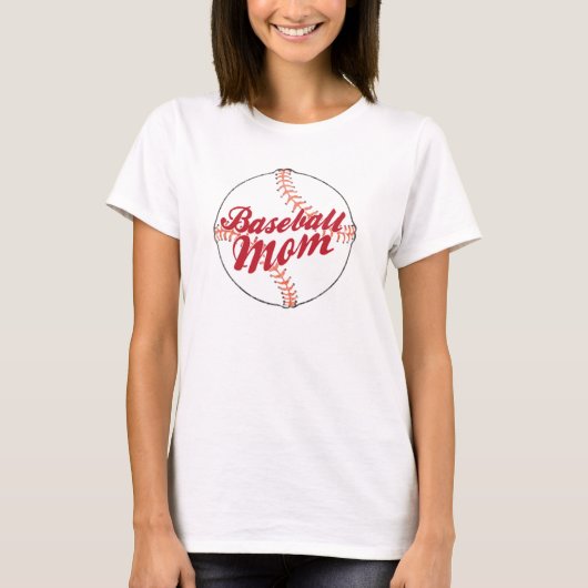 T-shirt impressionnant de boule de base-ball de (Devant)