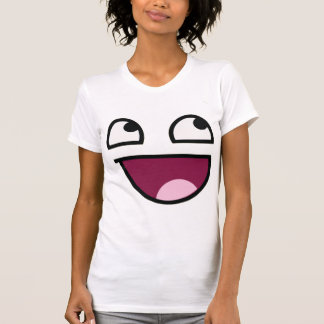 T-shirt impressionnant de visage