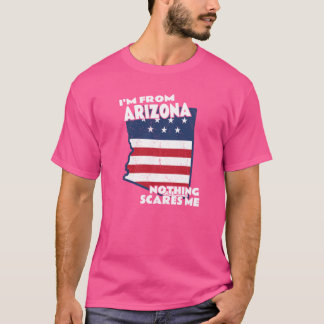 T-shirt Impressionné Je suis de l'Arizona État d'origine A