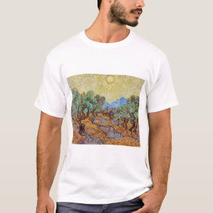T-shirt Impressionnisme Vincent Van Gogh Olive Trees Fameu