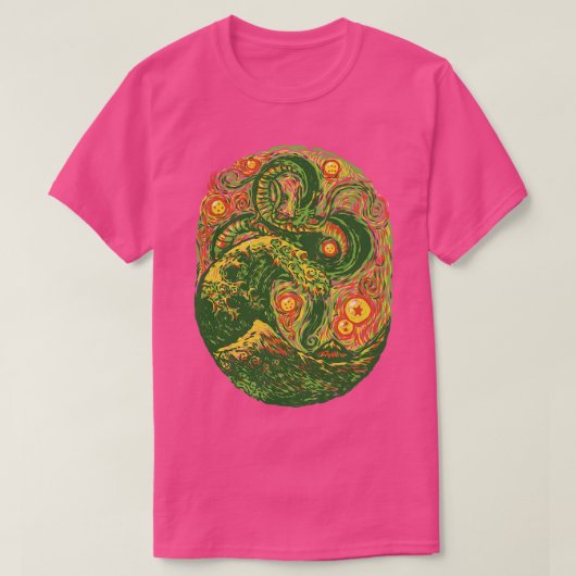 T-shirt Impressionniste chinois du Dragon Post par Tobe Fo (Design devant)