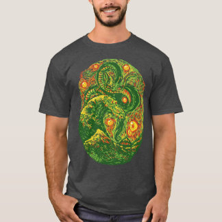 T-shirt Impressionniste chinois du Dragon Post par Tobe Fo