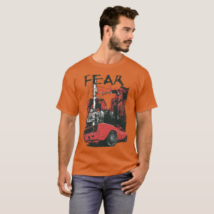 T-shirt Impressions de ville de voitures, Fear This Fashio