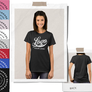 T-shirt Imprimante avant logo commercial Swag entreprise F