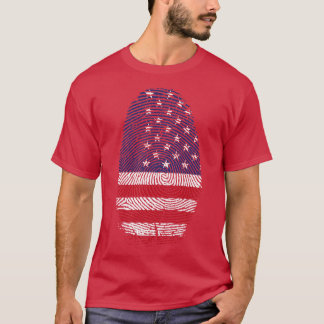 T-shirt Imprimante de doigt USA