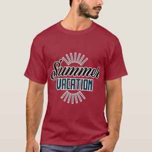 T-Shirt Imprimé « Ambiance Vacances d'Été » – Parf
