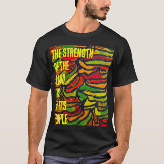 T-shirt Imprimé Congo la force de la terre