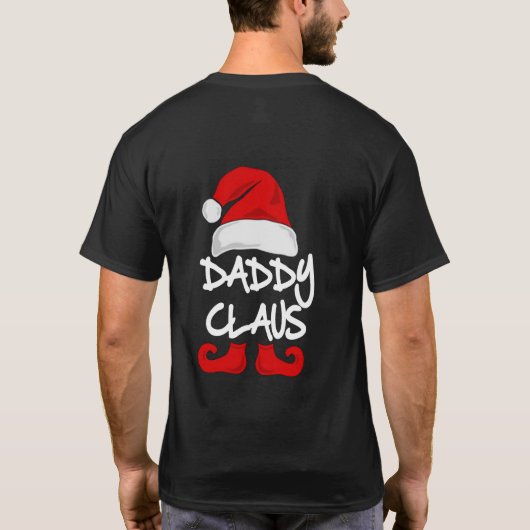 T-shirt imprimé de Noël - article papa (Dos)