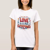T-shirt imprimé de Valentine (Devant)