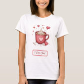 T-shirt imprimé de Valentine (Devant)