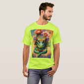 T-shirt imprimé Dragon (Devant entier)