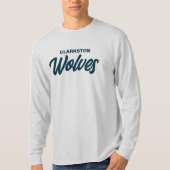 T-shirt imprimé du lycée de Clarkston (Devant)