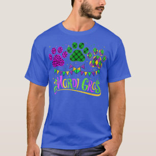 T-shirt Imprimé léopard et plaid buffalo Patte de chien Ma