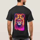 T-shirt imprimé lion (Dos)