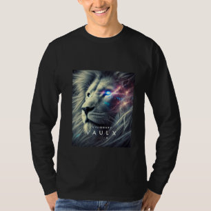 T-shirt imprimé Lion - imprimé design AI