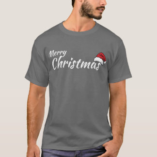 T-Shirt Imprimé Noël Festif – Joie des Fêtes
