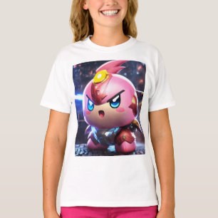 t-shirt imprimé personnage de dessin animé pour en