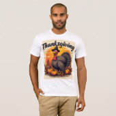 T-shirt imprimé Thanksgiving (Devant entier)