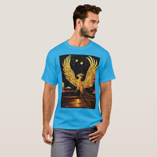 T-shirt imprimé unique (Devant entier)