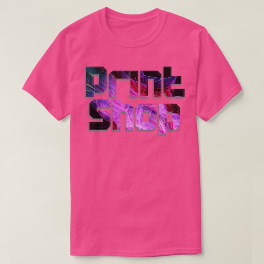 T-shirt Imprimer Boutique (Design devant)