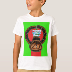 T-shirt Imprimer Hakuna Matata Kenya Art